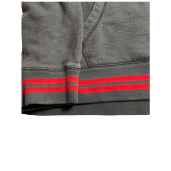 Abercrombie And Fitch Men’s Hoodie Sweatshirt Size XL Navy Blue Moose Y2K? - Picture 11 of 16